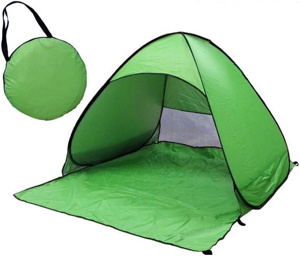 Pop Up Beach Tent, UPF 50+ for UV Sun Protection Camping Tent, Waterproof Beach Umbrella for Family Portable Sun Shades for Outdoor Patio, Fishing, Picnic,Pool Parties