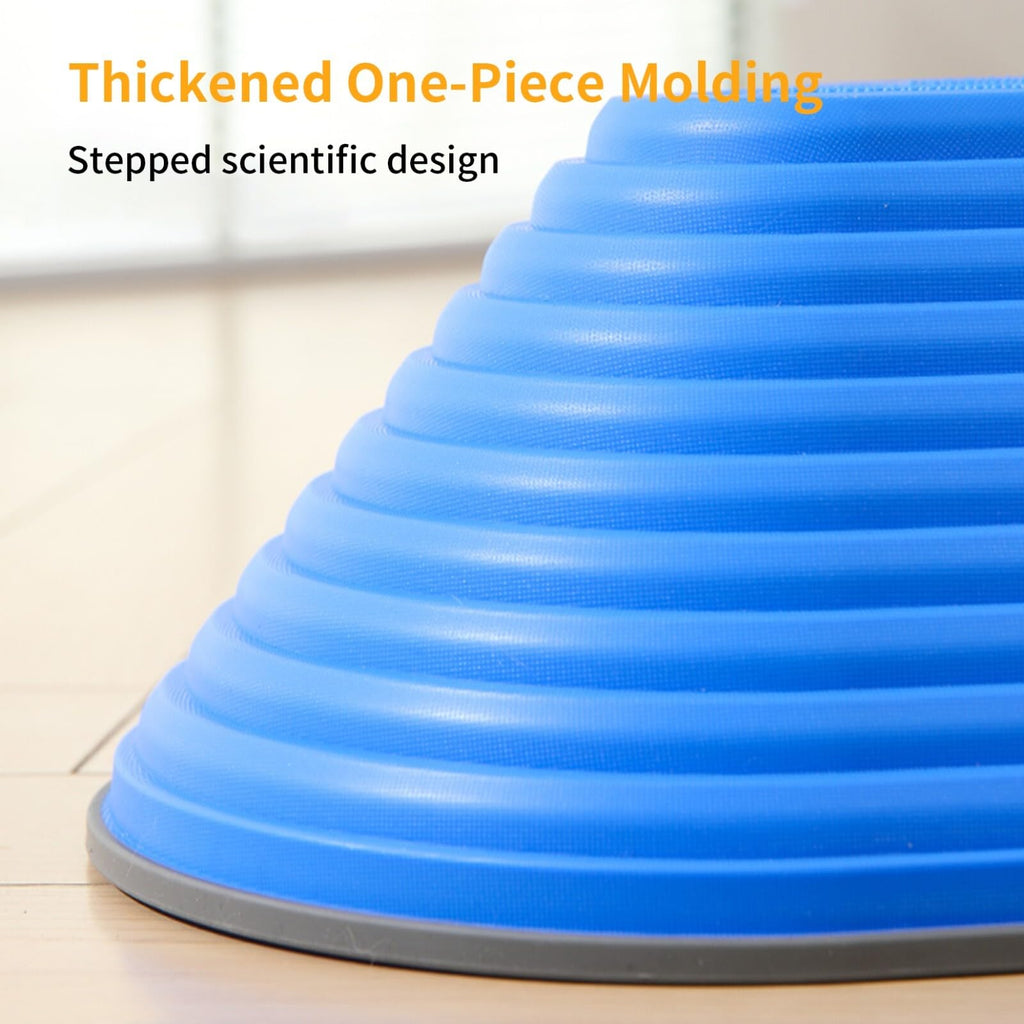 Stepping Stones For Kids, Set Of 11, Montessori Indoor and Outdoor Balance Stepping Stones, Promotes Coordination, Balanced Strength Child Safe Rubber, Sports, Non-Slip Edges