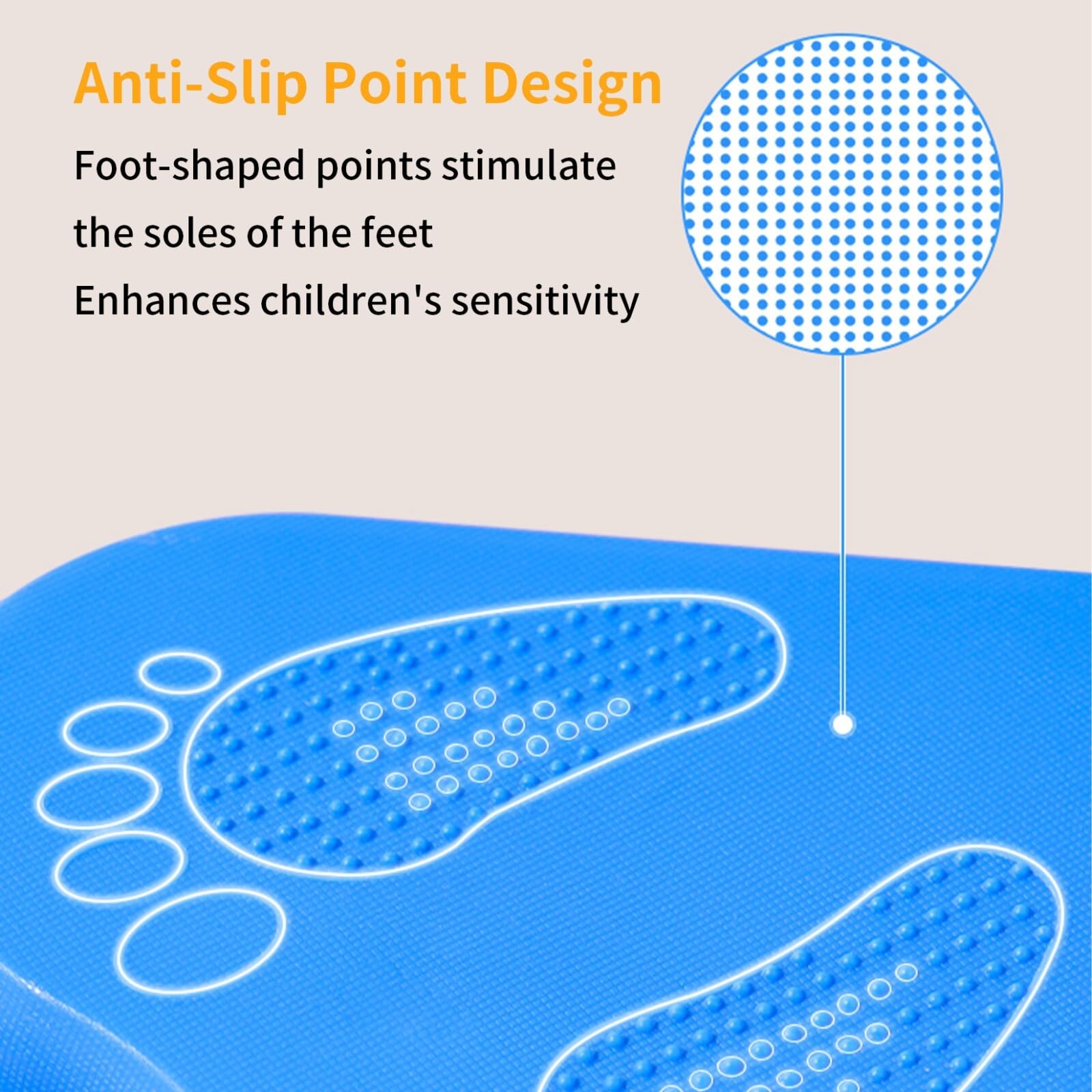 Stepping Stones For Kids, Set Of 11, Montessori Indoor and Outdoor Balance Stepping Stones, Promotes Coordination, Balanced Strength Child Safe Rubber, Sports, Non-Slip Edges