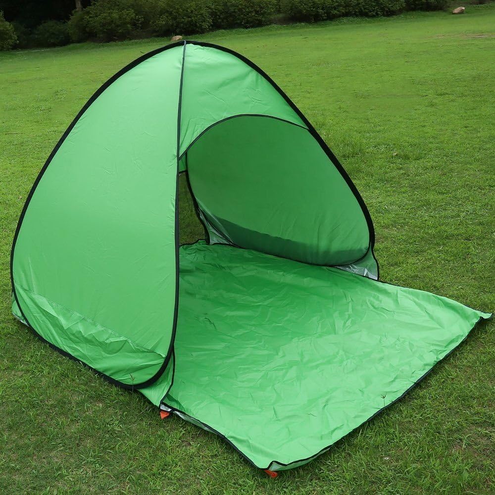 Pop Up Beach Tent, UPF 50+ for UV Sun Protection Camping Tent, Waterproof Beach Umbrella for Family Portable Sun Shades for Outdoor Patio, Fishing, Picnic,Pool Parties