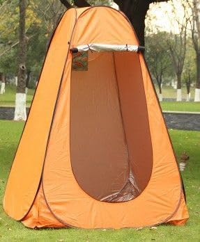 Portable Instant Camping Pop Up Tent - Camping Beach Shade Outdoor Setup for Privacy Shower, Toilet for Family Camping Hiking & Traveling Tent with Bag